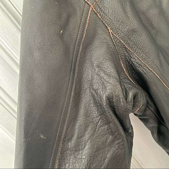 Sonoma Mens 100% leather Jacket size L - Picture 3 of 7